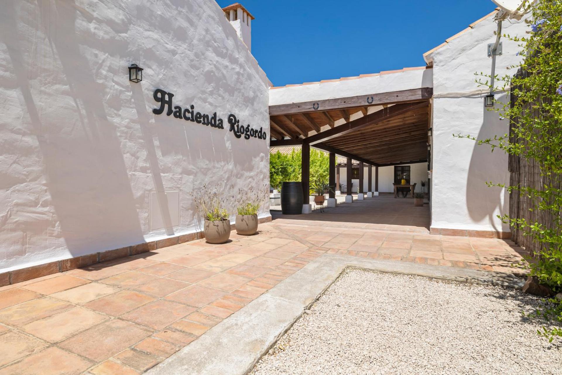 Hacienda Riogordo Bed & Breakfast Dış mekan fotoğraf