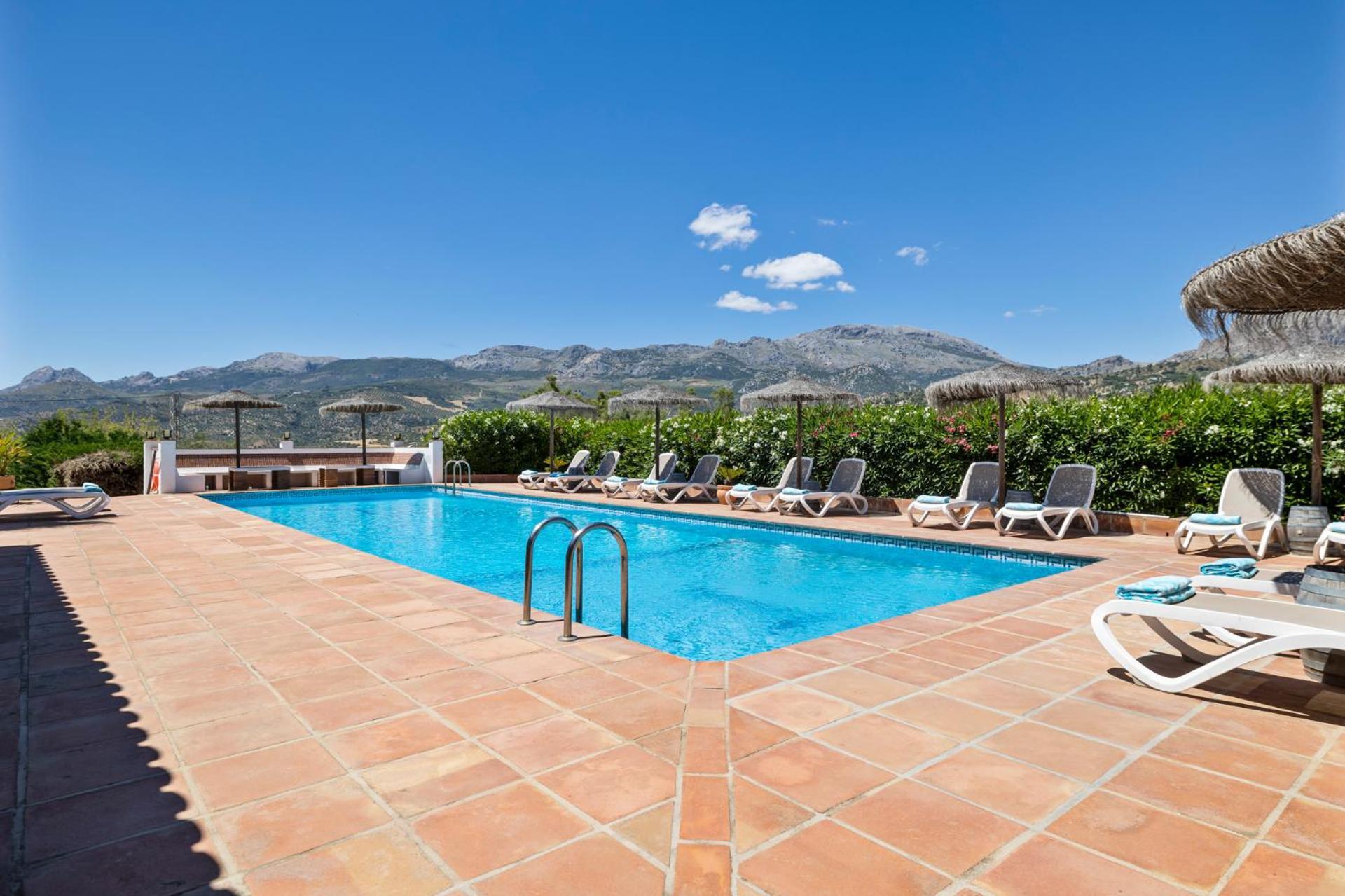 Hacienda Riogordo Bed & Breakfast Dış mekan fotoğraf