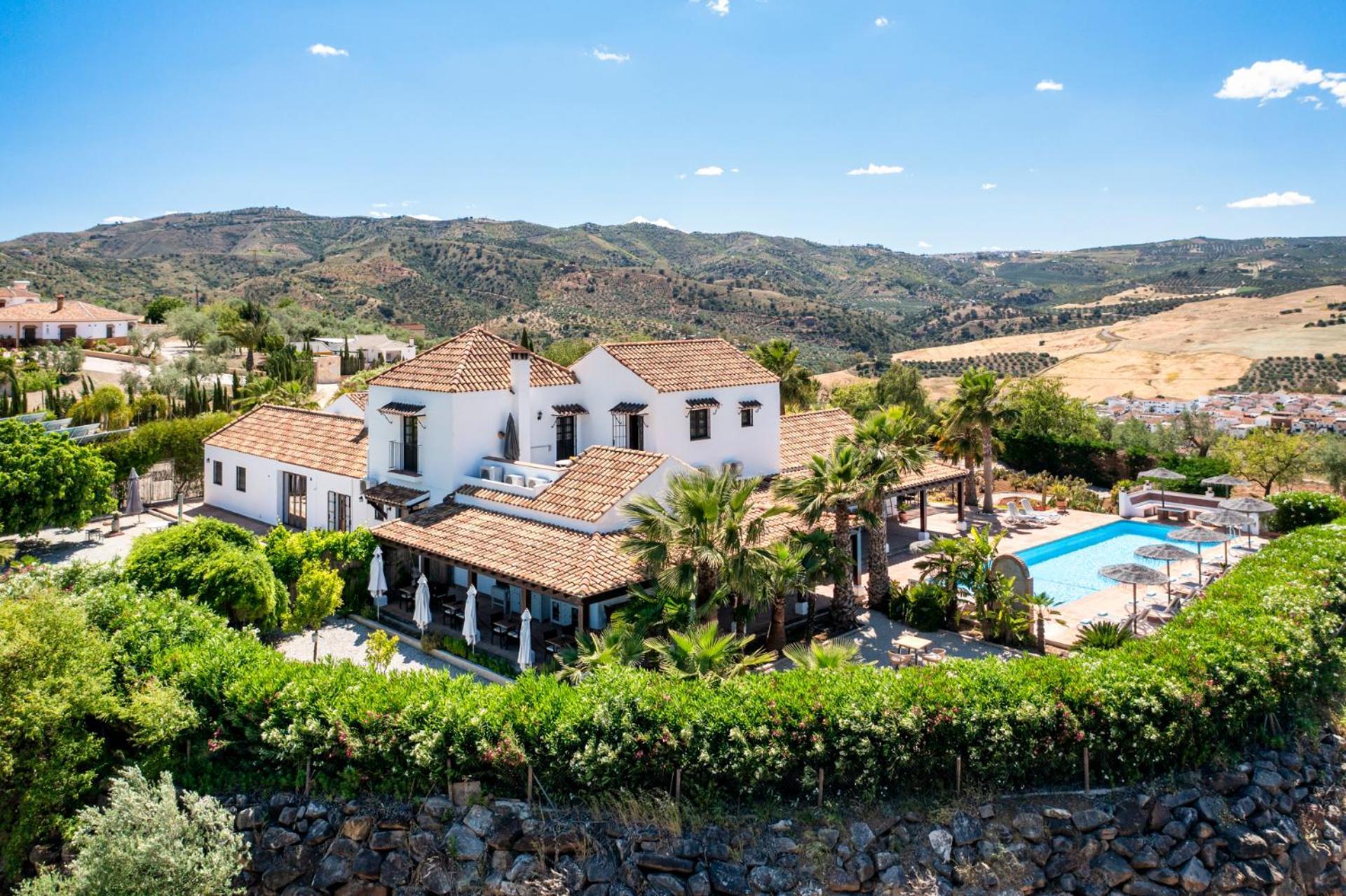Hacienda Riogordo Bed & Breakfast Dış mekan fotoğraf